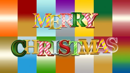 Christmas Text Styles & Gradients for Photoshop