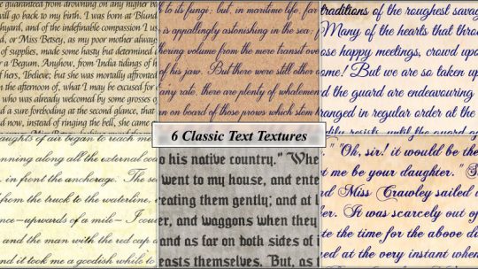 Classic Text Textures